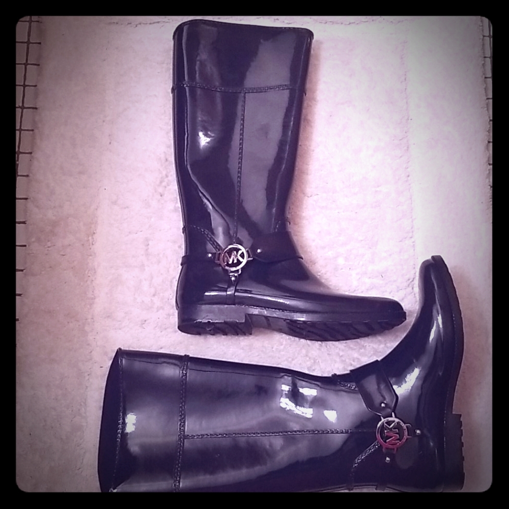 Michael Kors Rainboots navy blue size 10